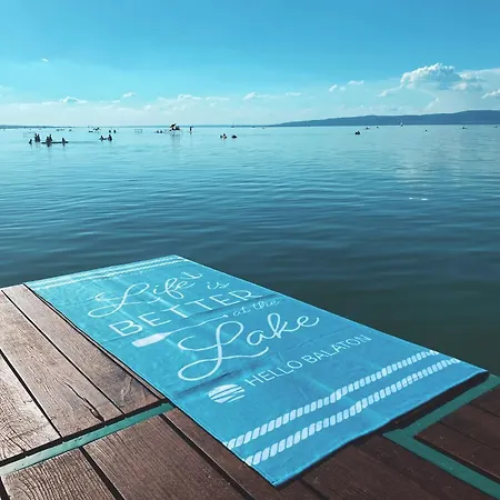Ferienhaus Balaton A Kertben - Balaton In The Garden - Beachfront With Beautiful View, Private